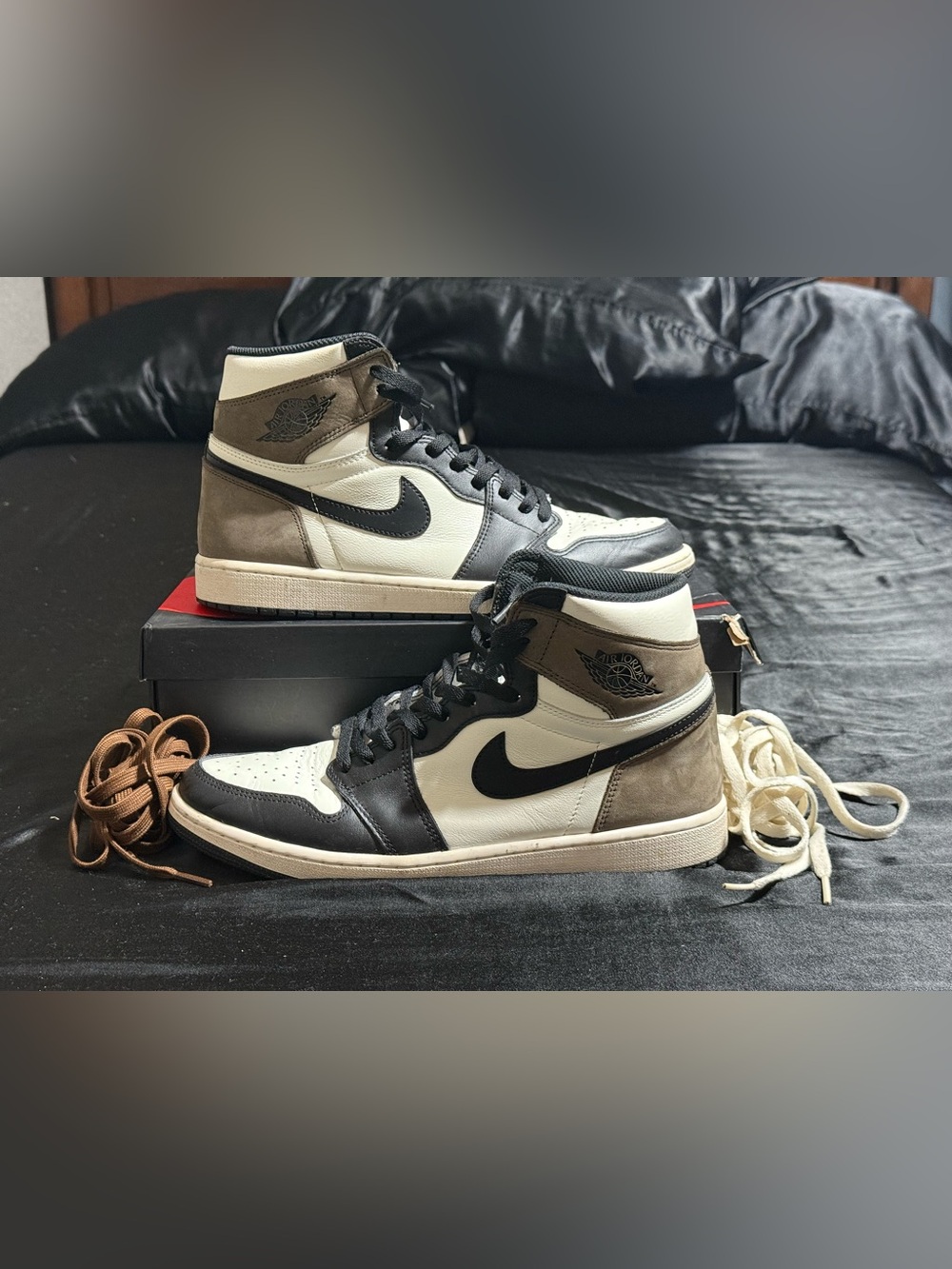 Men's Size 12 - Jordan 1 Retro High Dark Mocha